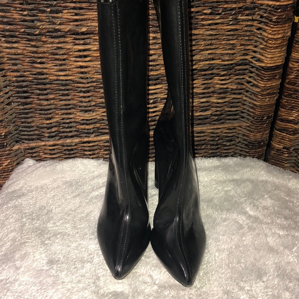 Privileges Black chic clear boots - Picture 4 of 8